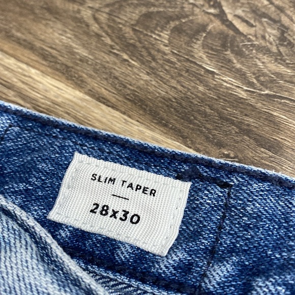 👖 PacSun Slim Taper 28 x 30 Distressed Jeans 👖 - Picture 3 of 5